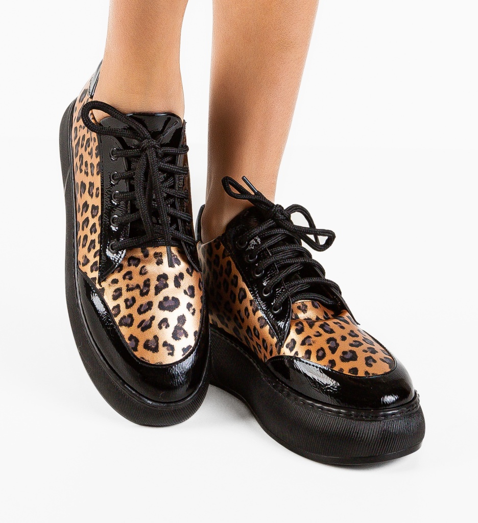 Pantofi Casual Gron Print - Confort și Stil Zilnic - imagine 3