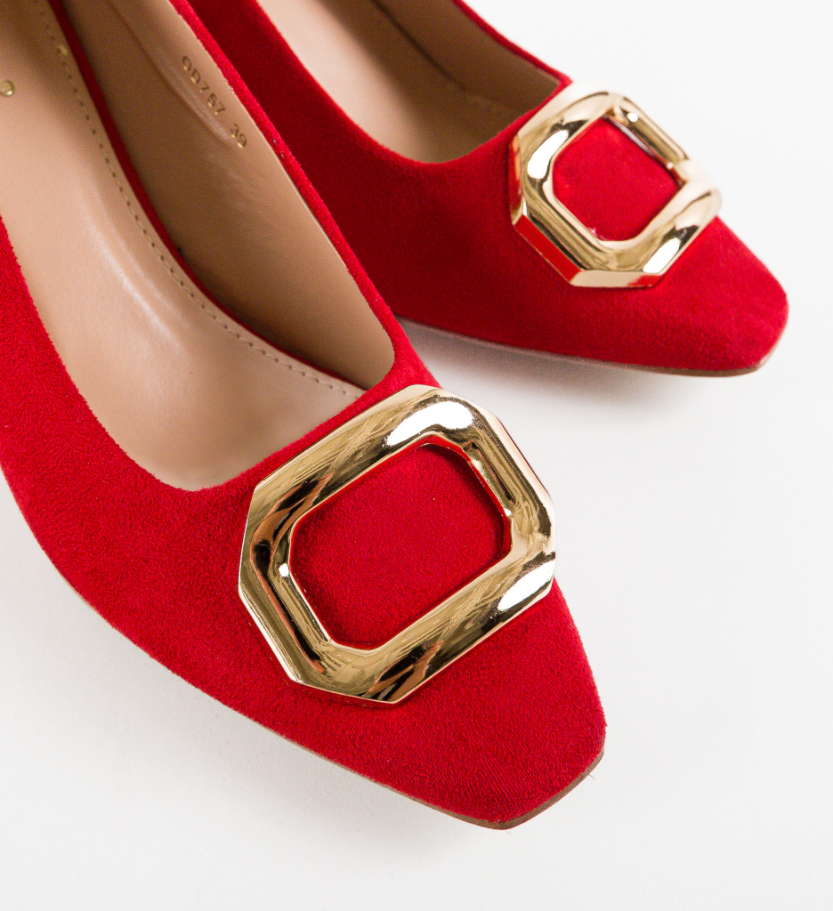 Pantofi Lesedi Rosii | Eleganță la Fiecare Pas - imagine 9