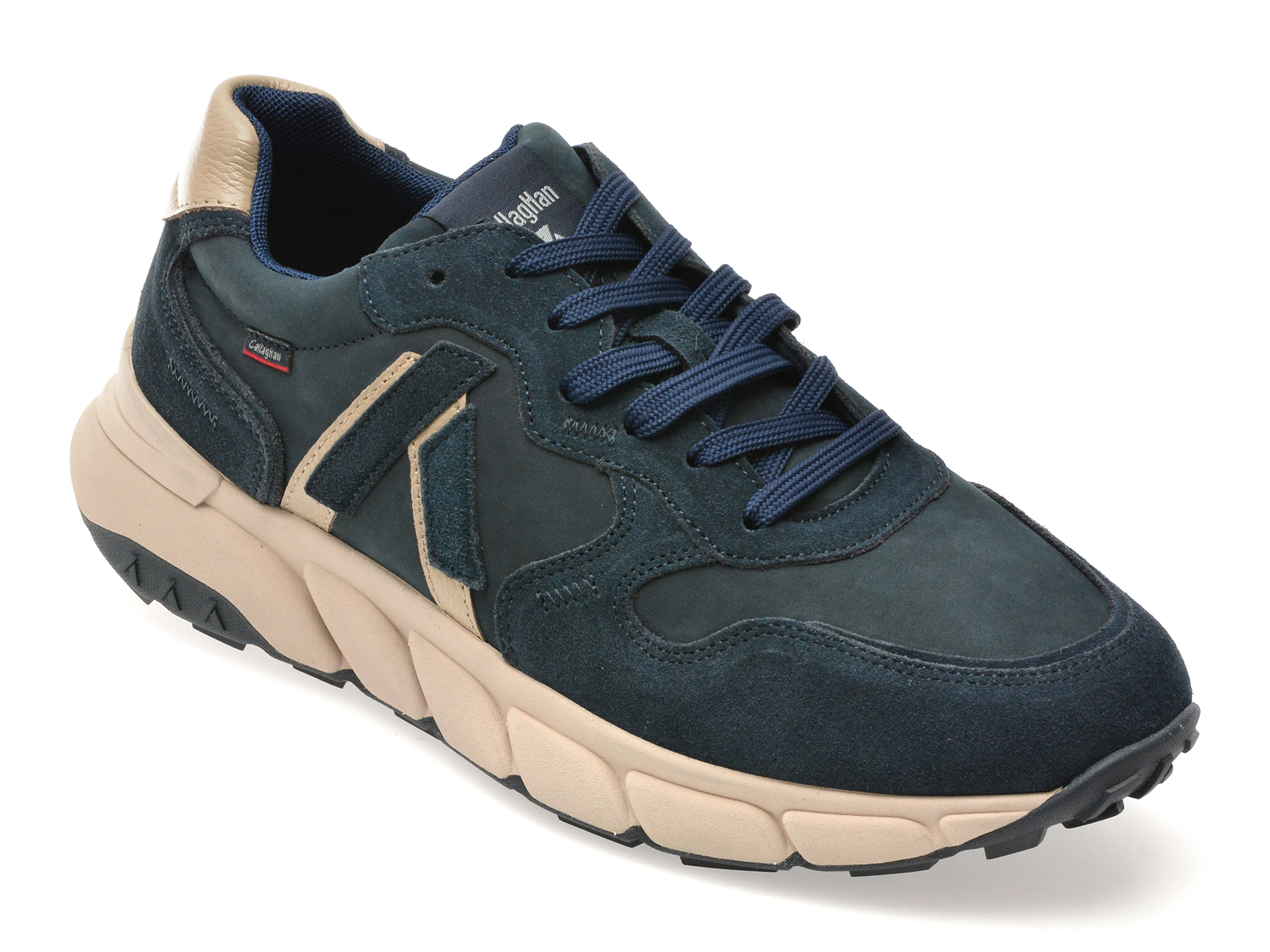 Pantofi CALLAGHAN bleumarin din piele