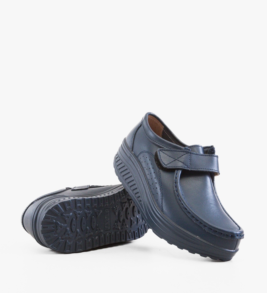 Pantofi Casual Utre Bleumarin Confortabili - imagine 4