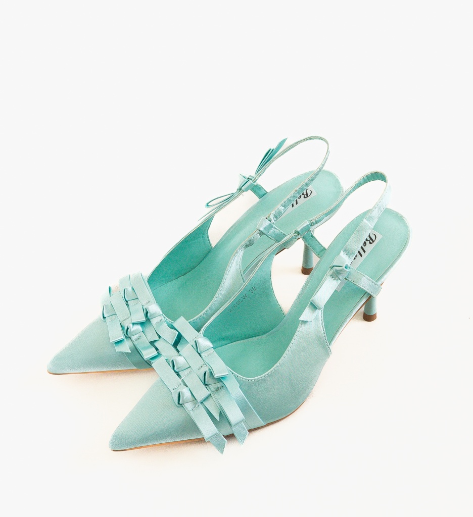 Pantofi Toc Idris Verzi - Eleganță și Stil - imagine 3