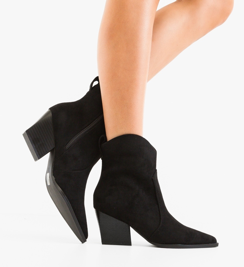 Botine Dama Negre Elegante - Stil și Confort