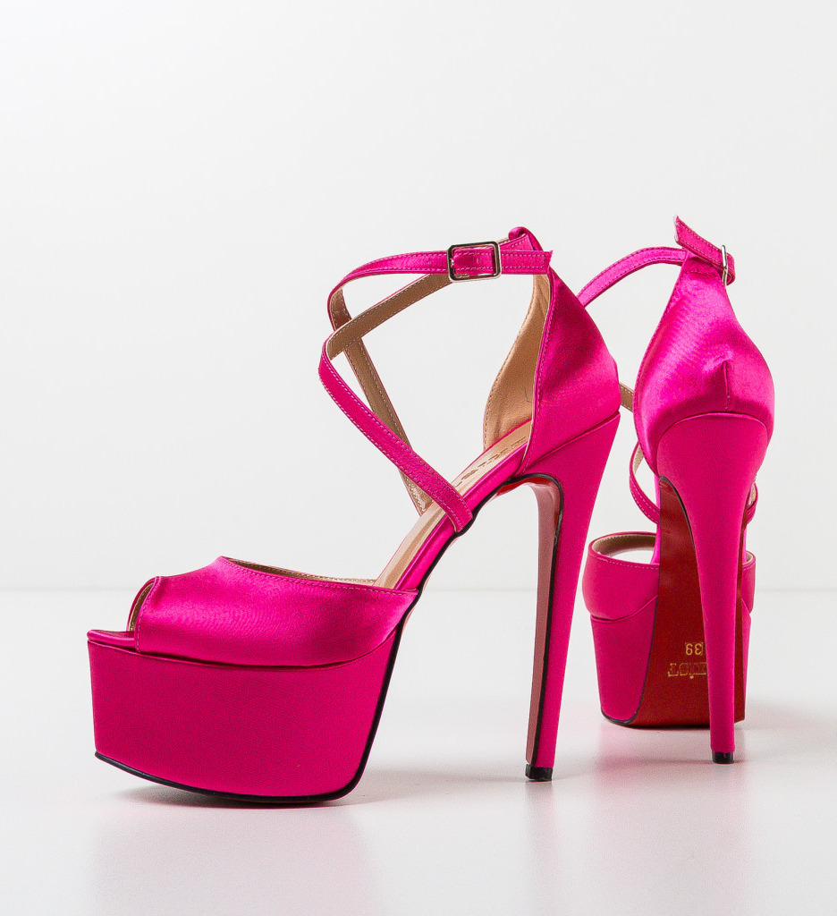 Sandale Opega Fuchsia - Eleganță și Stil - imagine 6