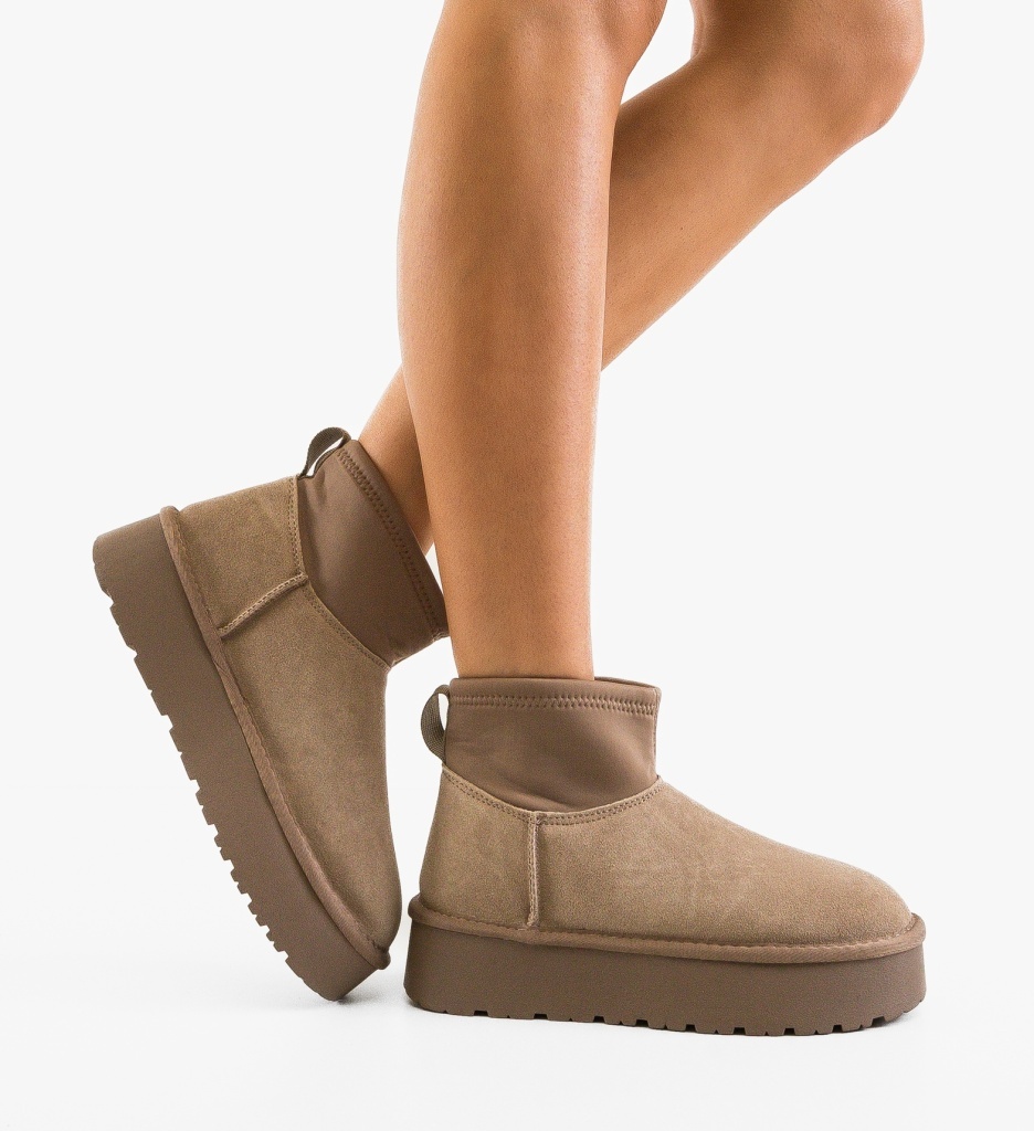 Cizme Ug Depurtat Khaki | Confort Termic - imagine 2