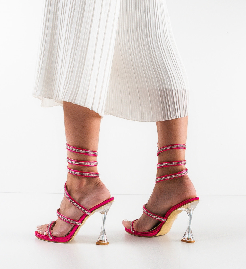 Sandale Sorma Fuchsia - Eleganță și Stil - imagine 2