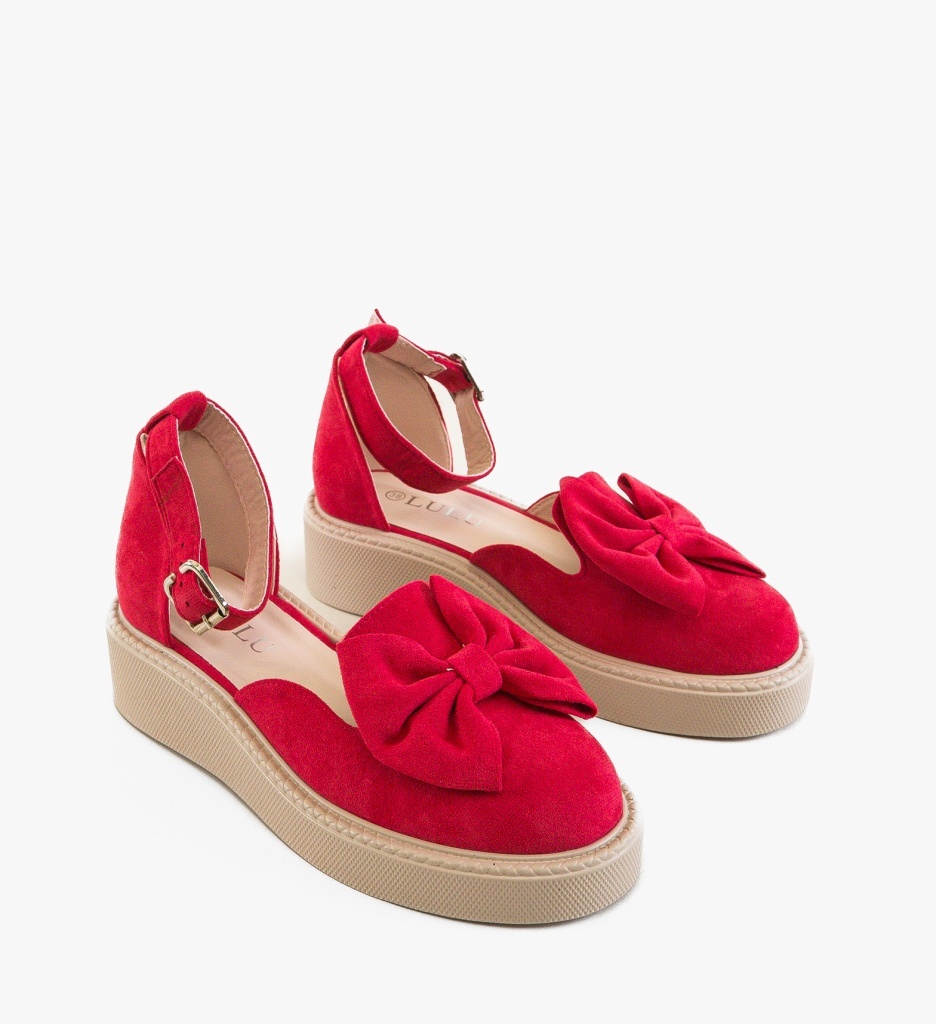 Pantofi Casual Dama Elona Fuchsia Eleganți - imagine 4