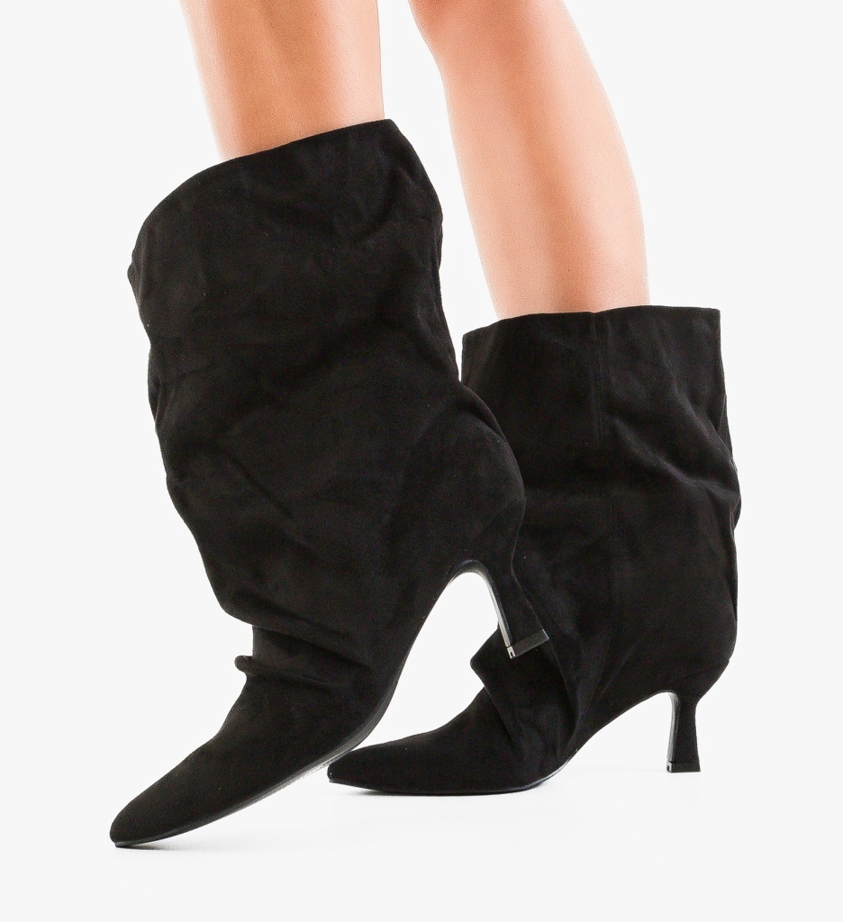 Botine Dama Byson Negre - Elegant