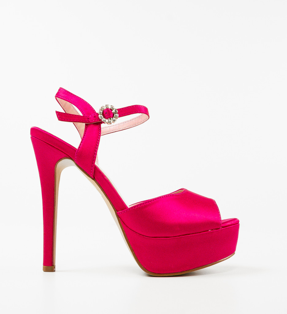 Sandale Oyibo Fuchsia - Eleganță și Stil - imagine 4