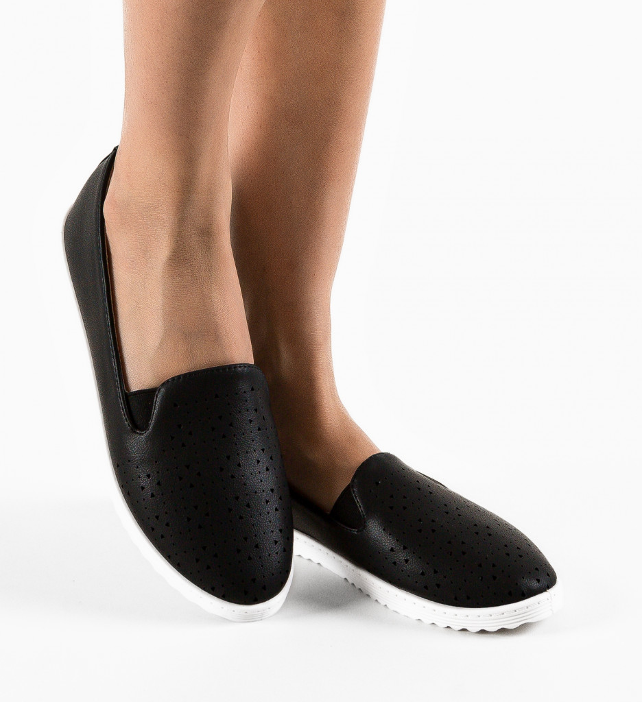 Espadrile Frark Negri - Confort Casual Stilat - imagine 2