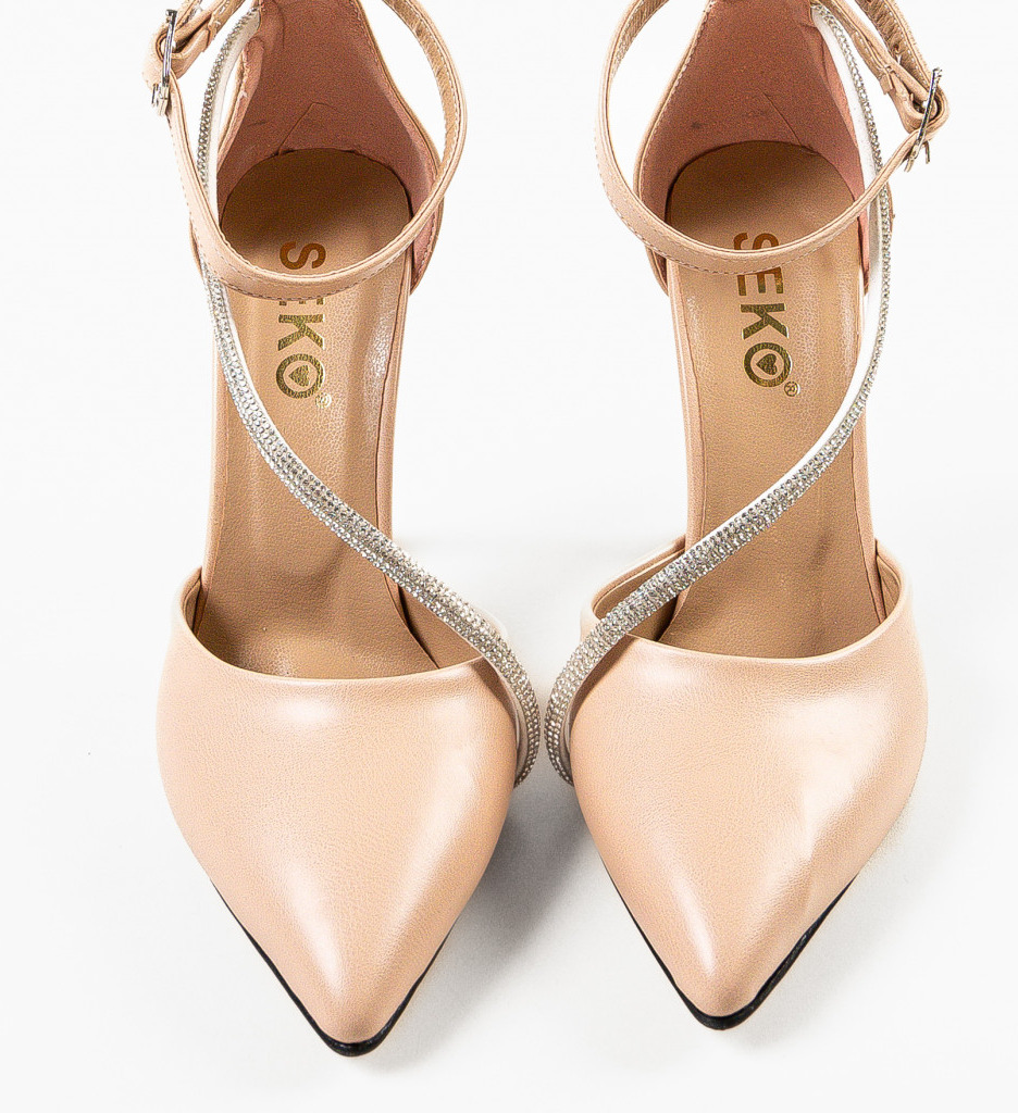 Pantofi Seray Bej | Eleganță și Stil - imagine 7