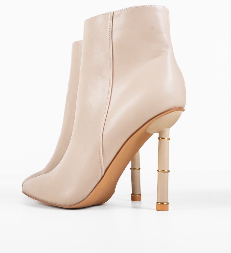 Botine Dama Yannic Bej - Eleganță și Confort - imagine 7