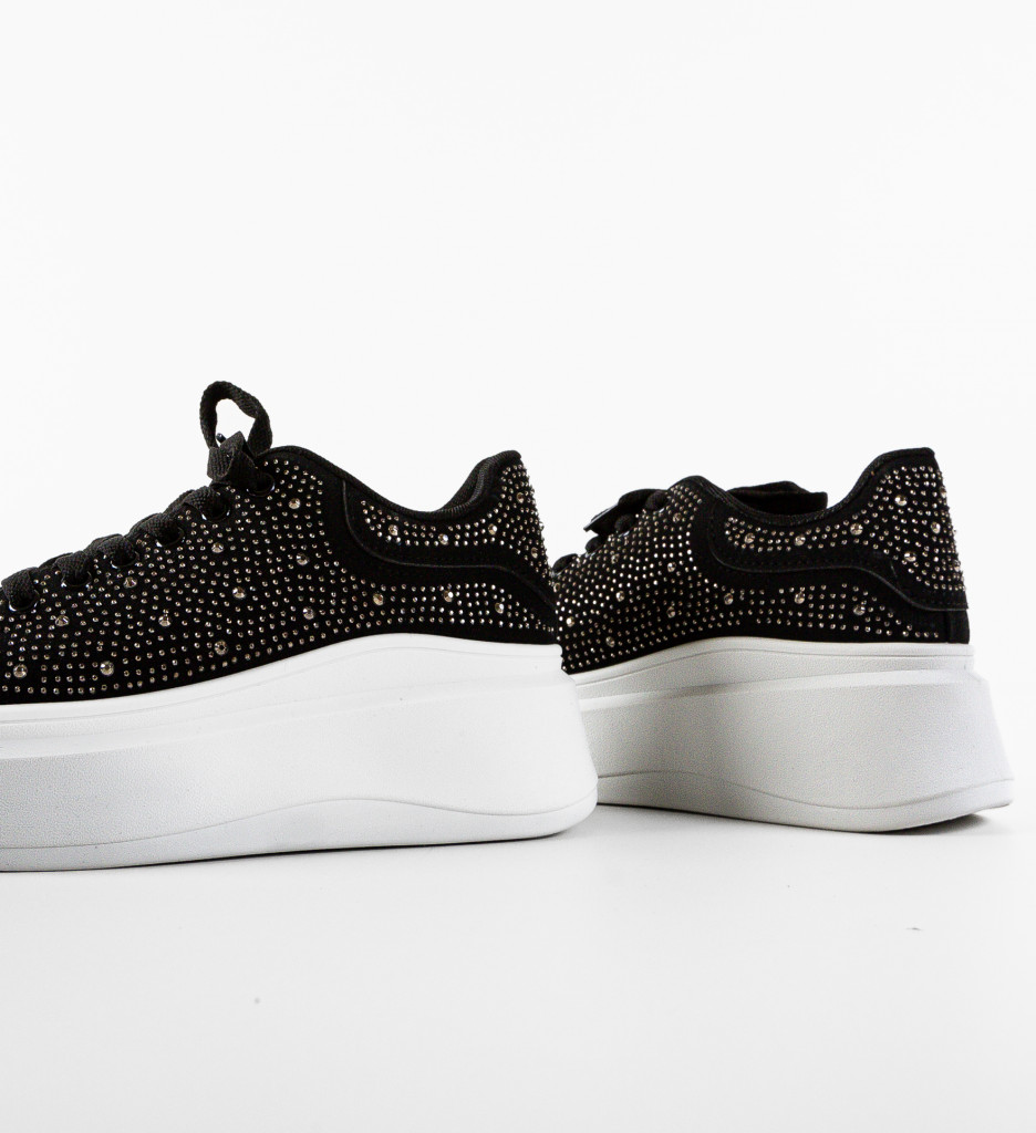 Sneakers Dama Picasso Negri - Stil și Confort - imagine 6