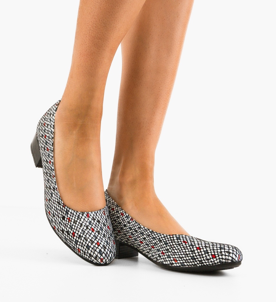 Pantofi Vegge Multi - Toc Elegant și Confortabil - imagine 3