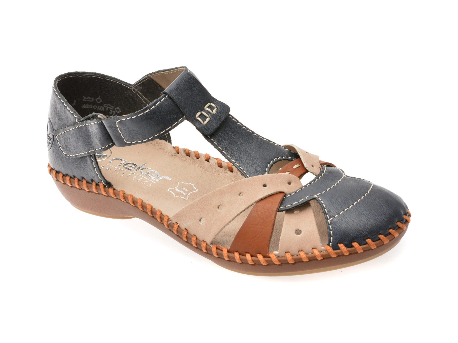 Pantofi Sport Rieker Bleumarin, Confort Antistress