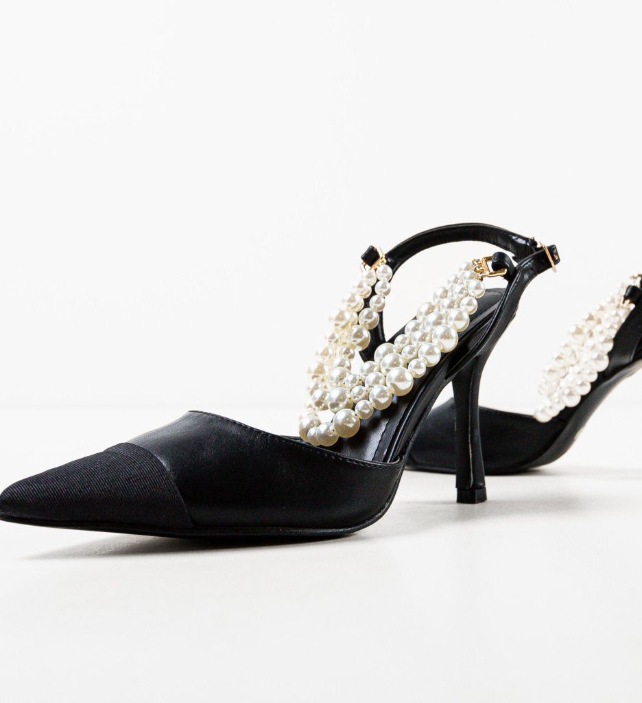 Pantofi cu Toc Livia Negri | Eleganță Asigurată - imagine 5