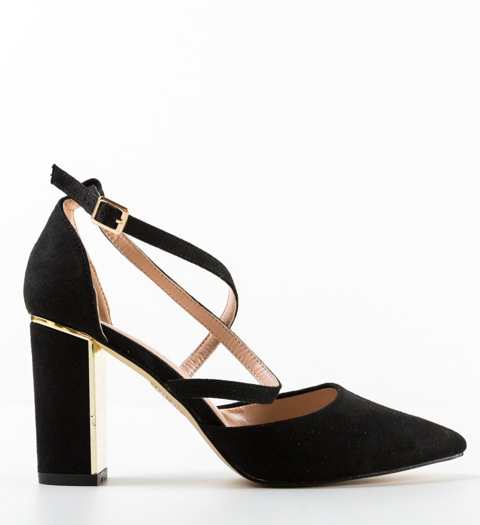 Pantofi Murphy Negri | Eleganță și Stil - imagine 2