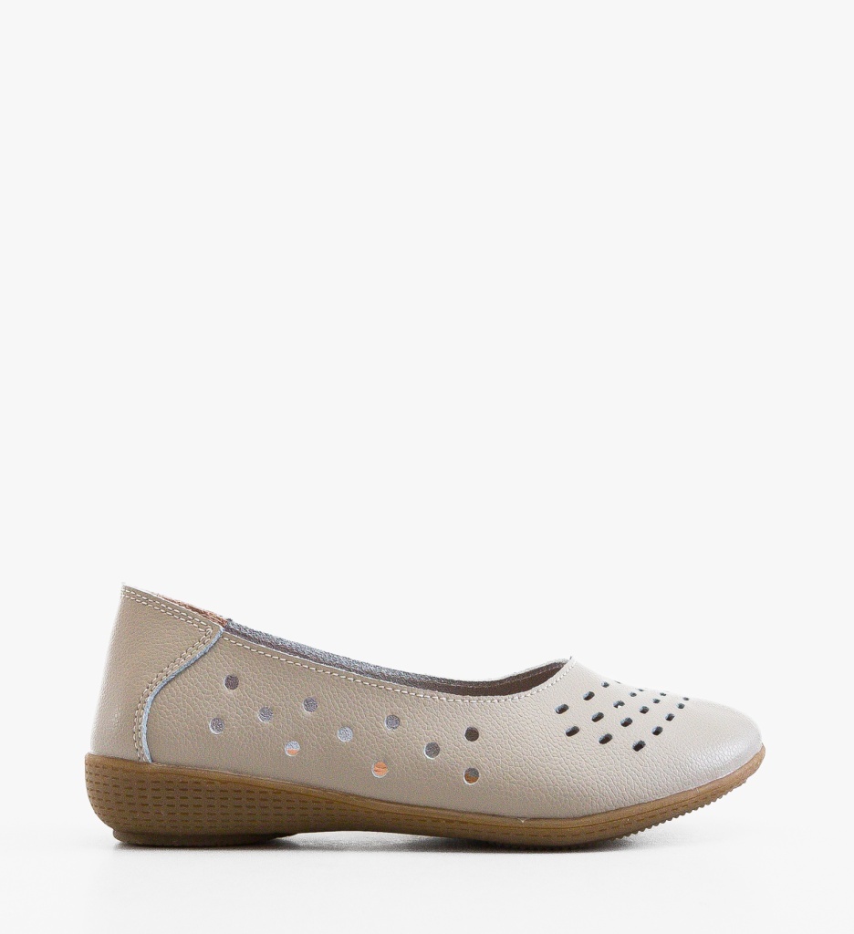 Balerini Dama Fros Gri - Confort Stilat - imagine 6