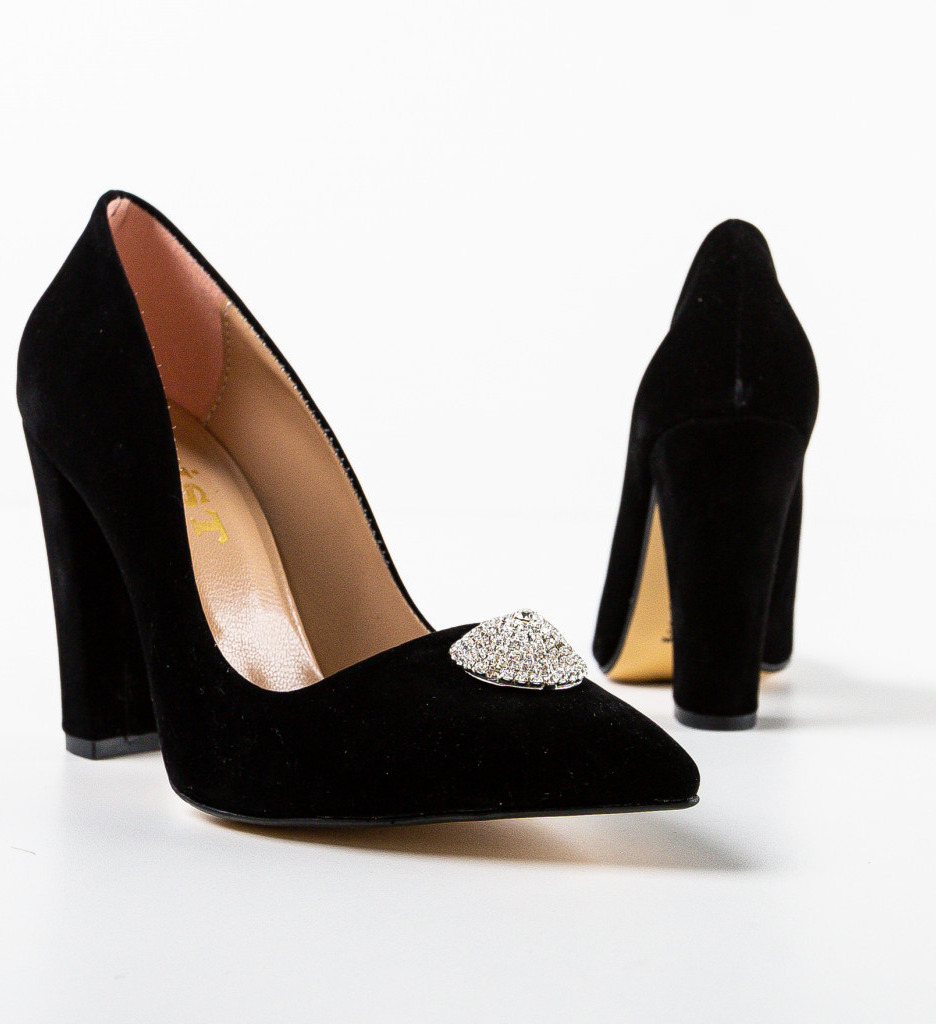 Pantofi Dama Negri cu Toc | Eleganți și Confortabili - imagine 6