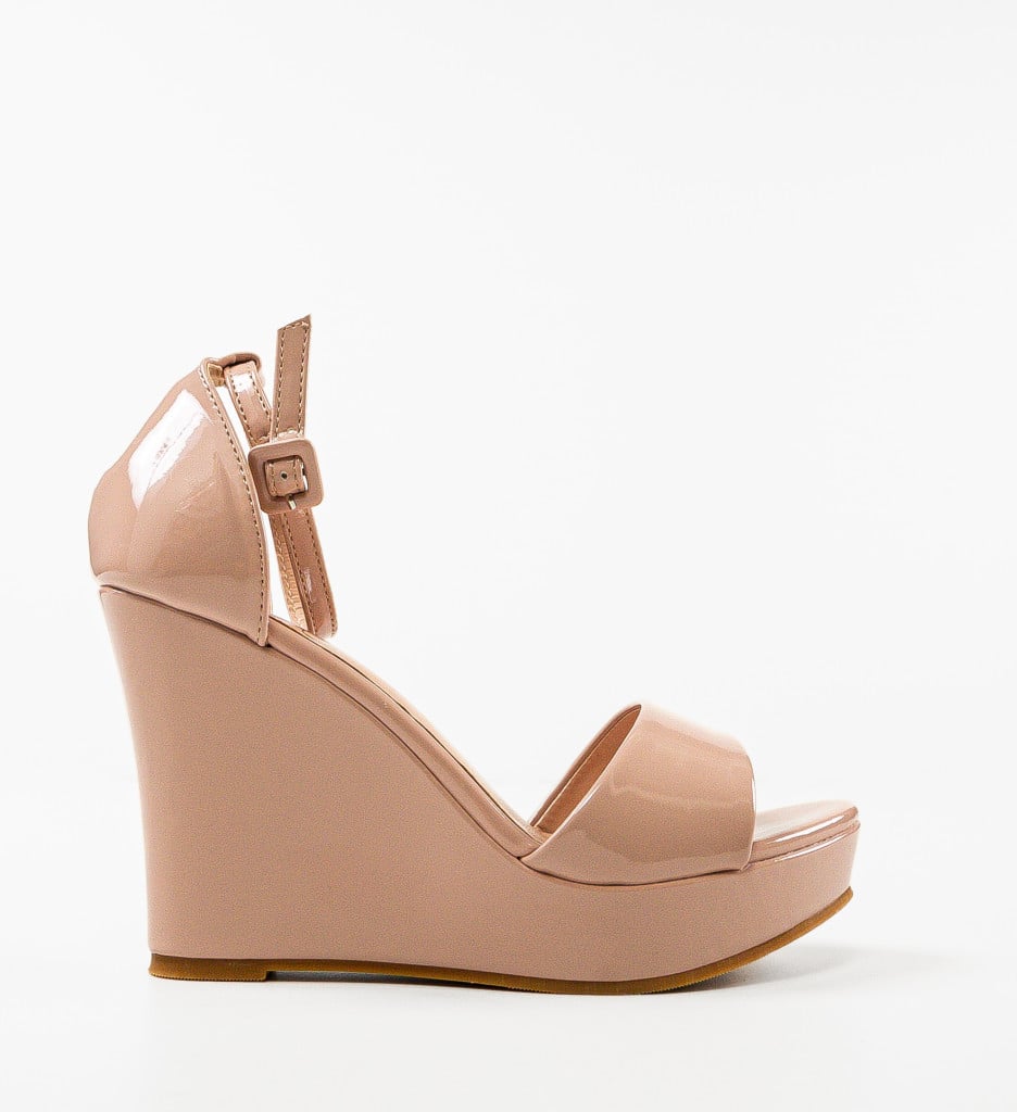 Platforme Dama Blyha Nude - Eleganță și Confort - imagine 6