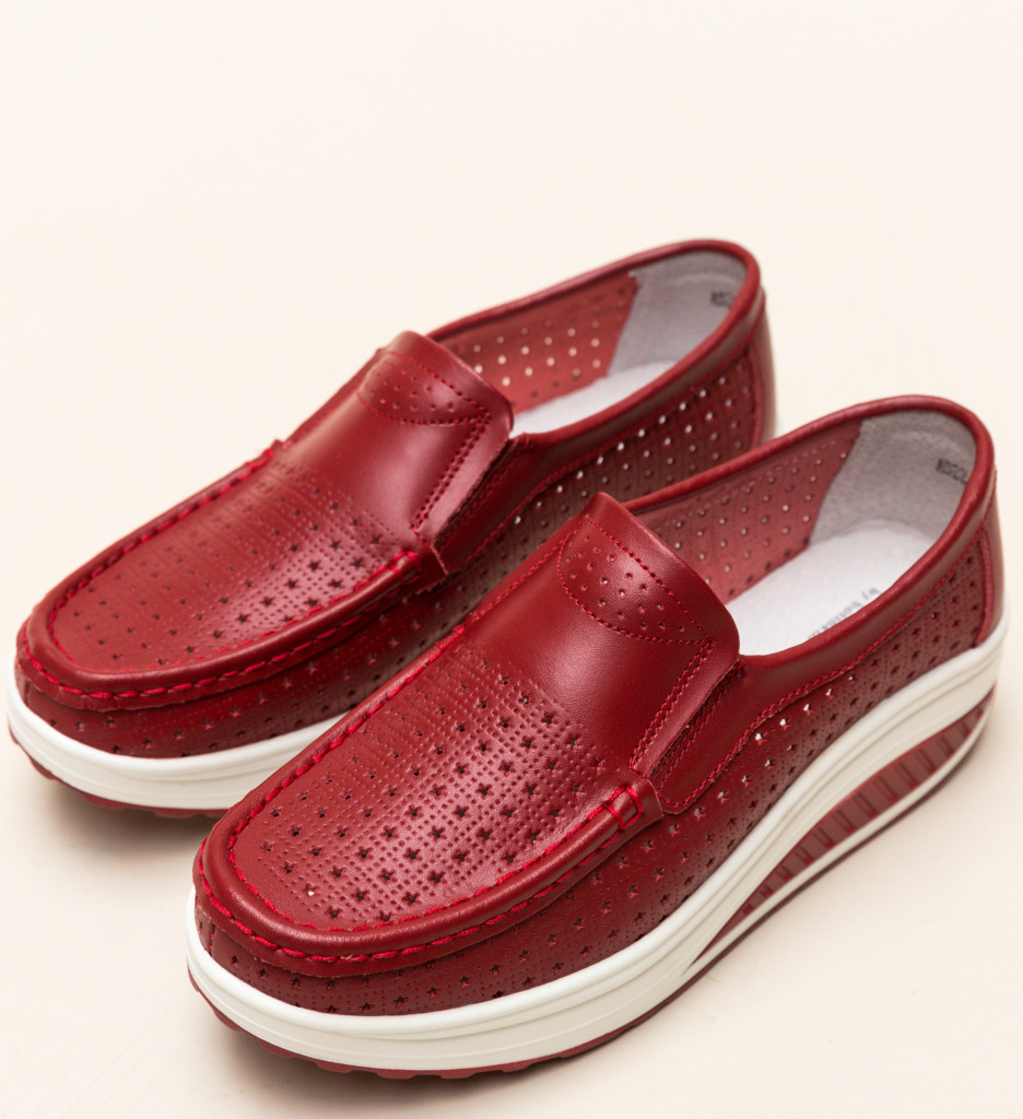 Pantofi Casual Bicaz Rosii - Confort și Stil - imagine 6