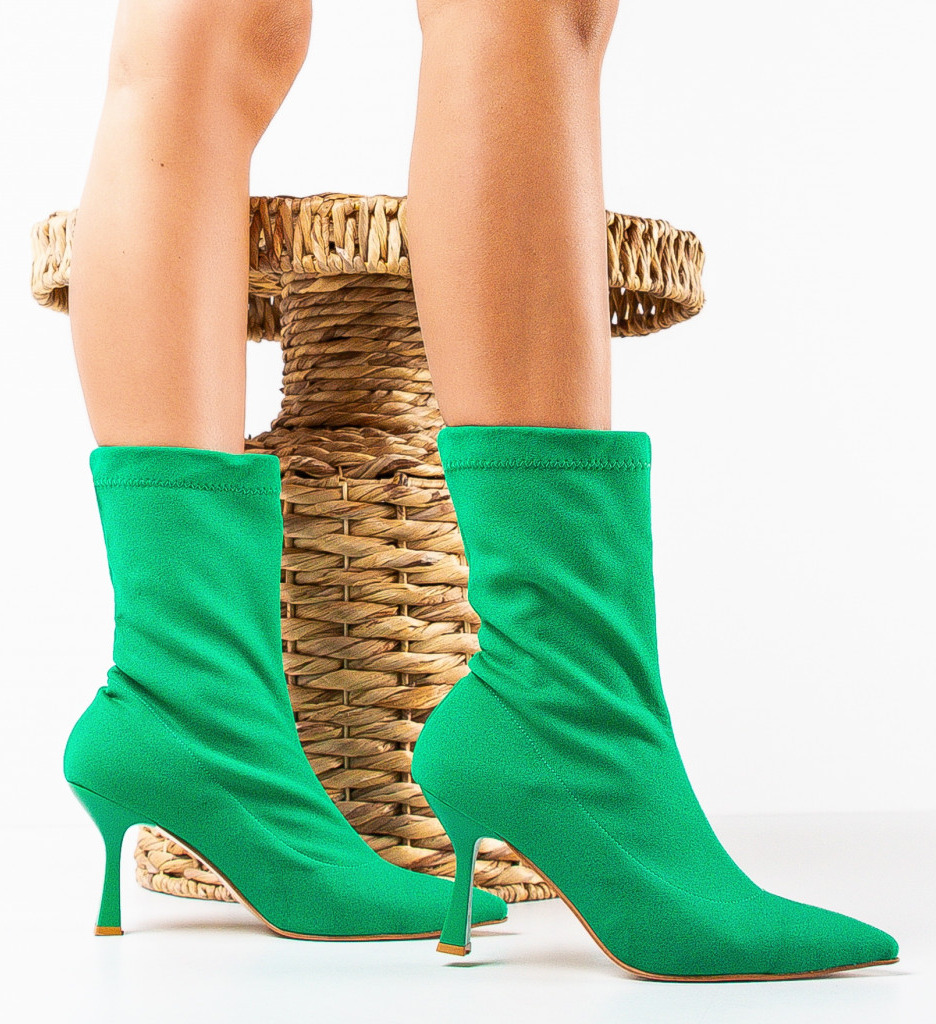 Botine Dama Kalamak Verzi - Stil si Confort - imagine 2