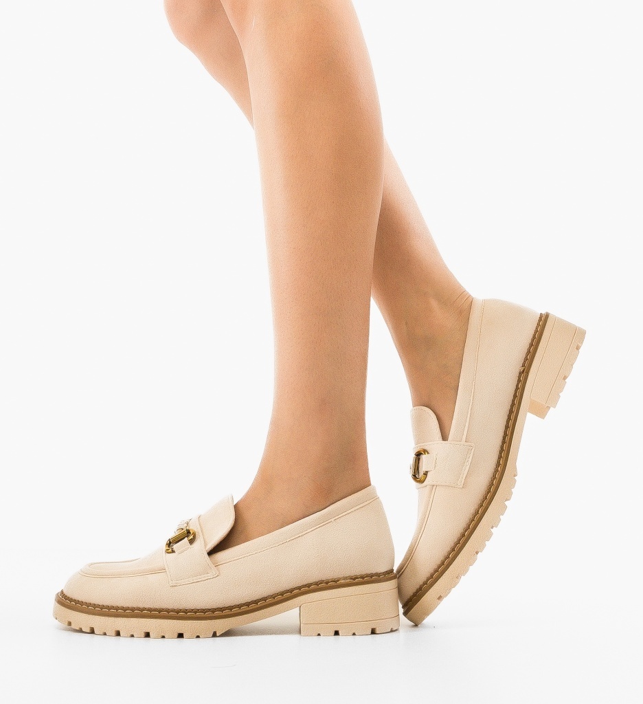 Pantofi Casual Londrey Bej - Confort și Stil - imagine 2