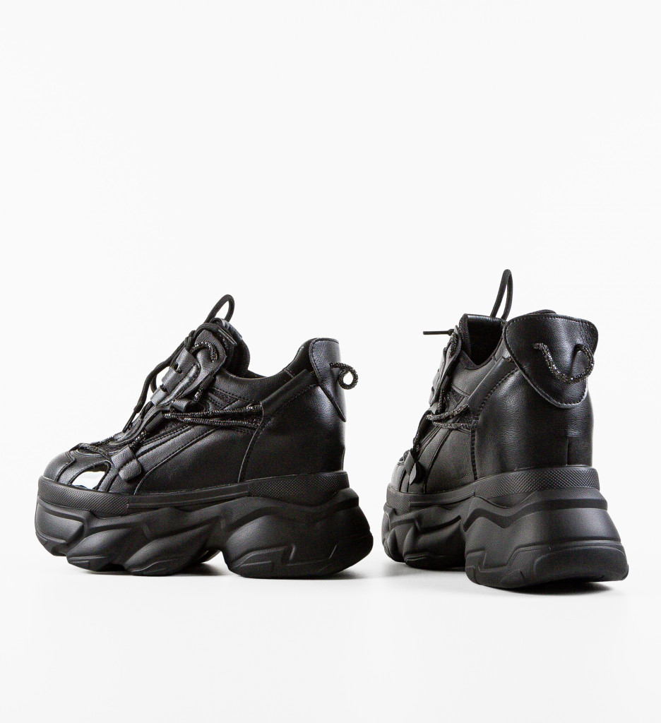 Adidasi Dama Cancun Negri - Stil Urban Comod