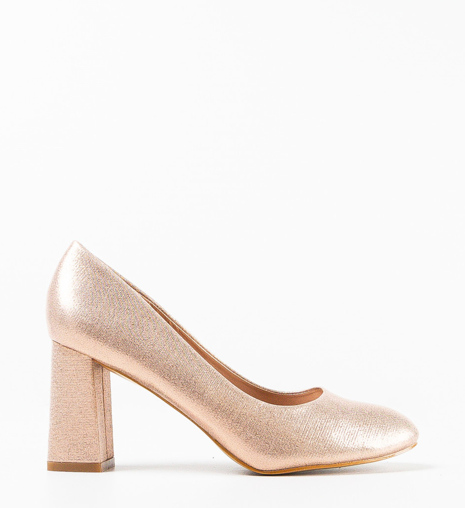 Pantofi Dama Luber Aurii | Eleganta si Stil - imagine 4