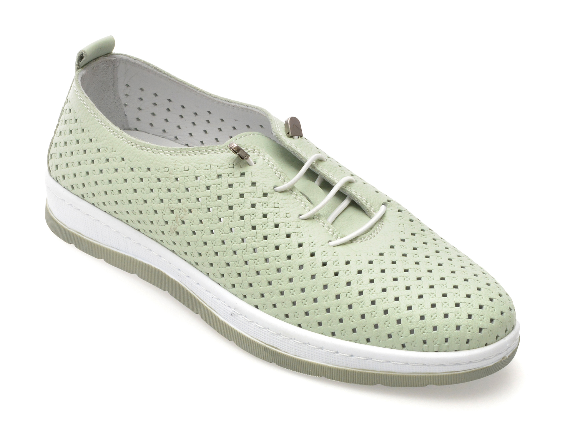 Pantofi Flavia Passini din Piele Naturală Verde