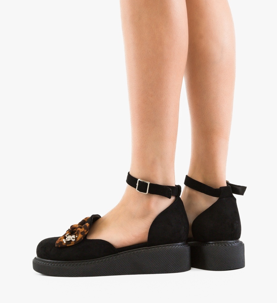 Pantofi Casual Barron Animal Print Eleganți