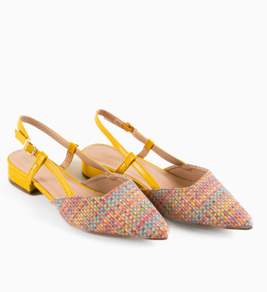 Pantofi Casual Nireh Galbeni | Confort și Stil