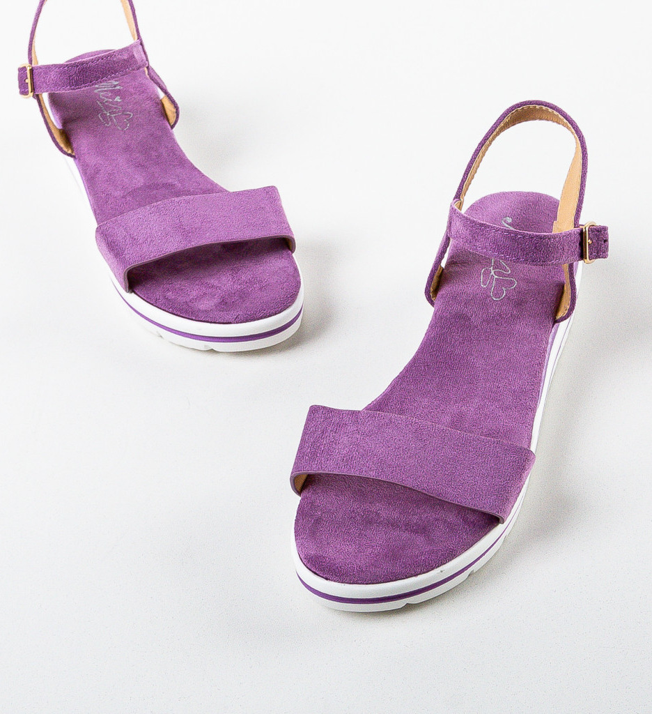 Platforme Dama Mov - Confort și Stil Inegalabil - imagine 6