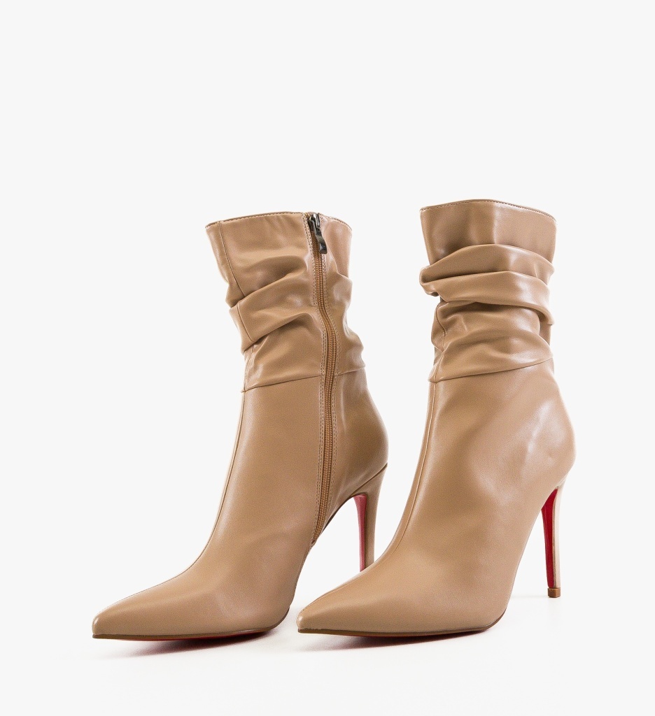 Botine Dama Klemenia Bej - Eleganță și Confort - imagine 5