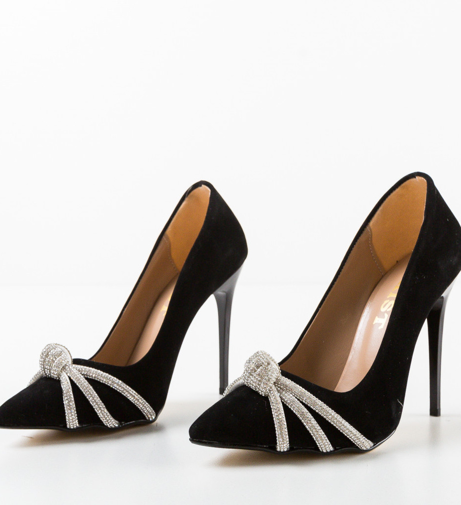 Pantofi dama Mogles Negri - Eleganți și confortabili