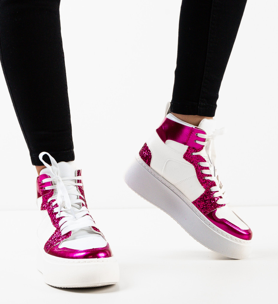 Sneakers Smithy Fuchsia - Confort și Stil