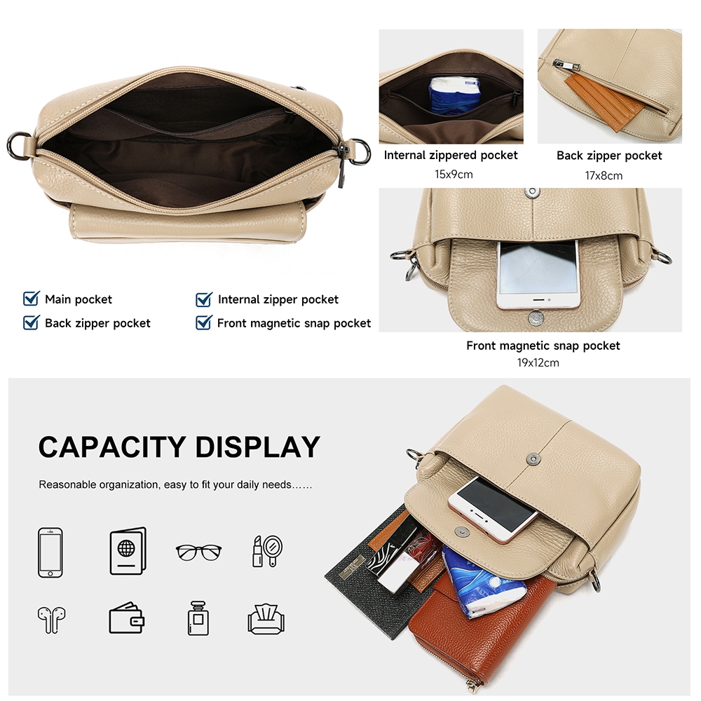 Geanta Dama Delis Julia GT3830 Piele Naturala - imagine 6