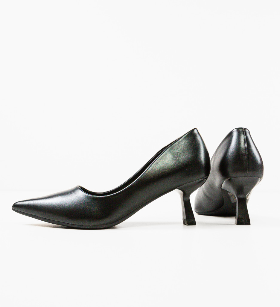 Pantofi Dama Reid Negri - Eleganță și Stil - imagine 6