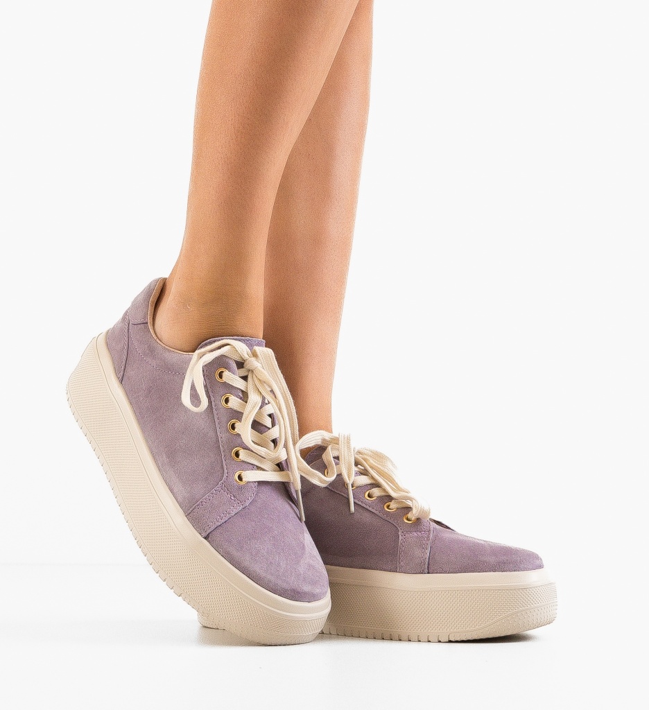 Sneakers Dama Daravo Mov - Confort și Stil - imagine 2