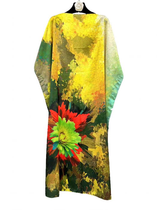 Rochie Poncho Mătase Shopika | Elegantă și Confortabilă