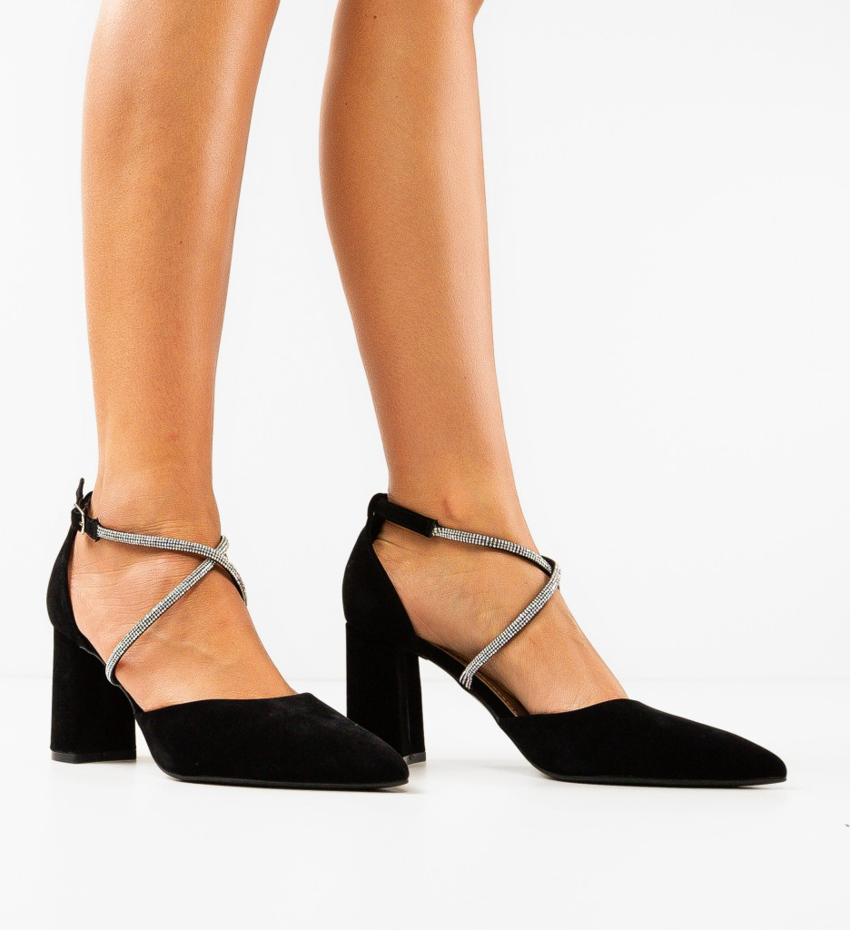 Pantofi Dama Menelaos Negri | Eleganță și Stil - imagine 2