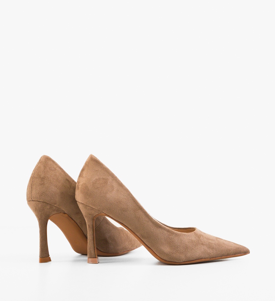 Pantofi Babs Khaki | Eleganți și Versatili - imagine 4