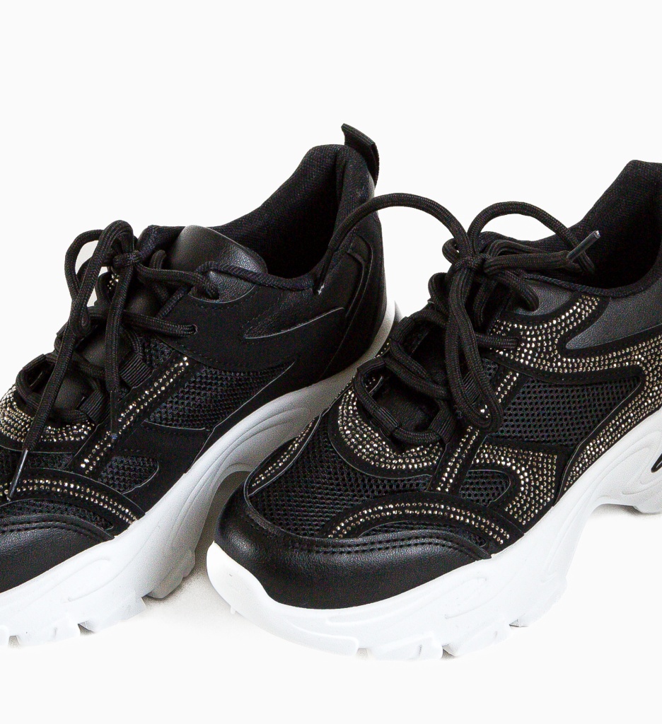 Pantofi Sport Nereus Negri | Confort și Stil - imagine 7