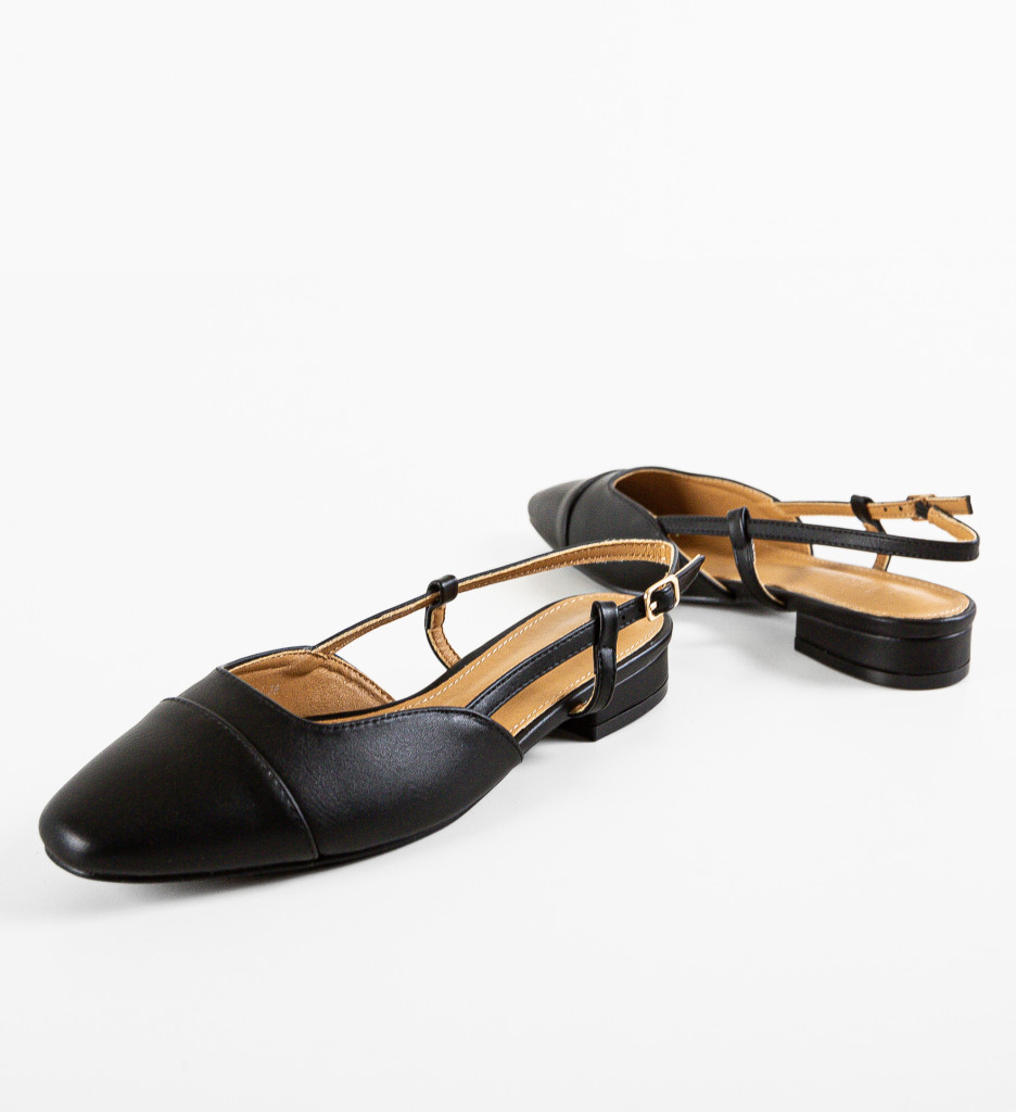 Pantofi Dama Perethom Negri | Toc Elegant și Stil
