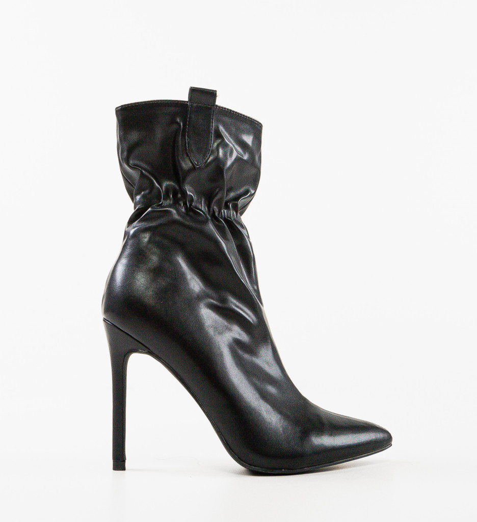 Botine Audrea Negre - Eleganță și Stil - imagine 5