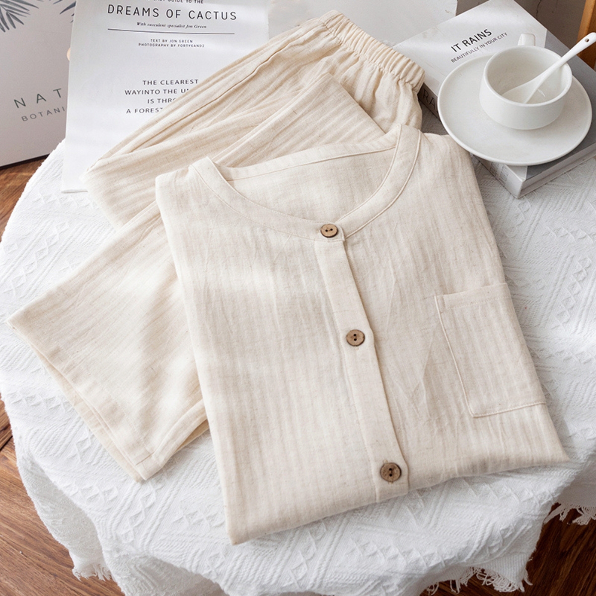 Pijama dama 2 piese Delis, Pure Comfort - imagine 6