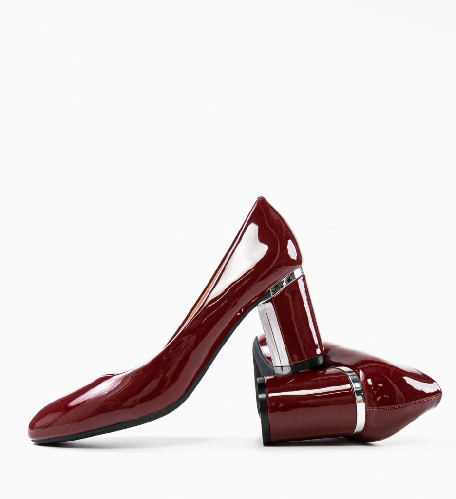 Pantofi Dama Ryouta Grena | Eleganță și Stil - imagine 8