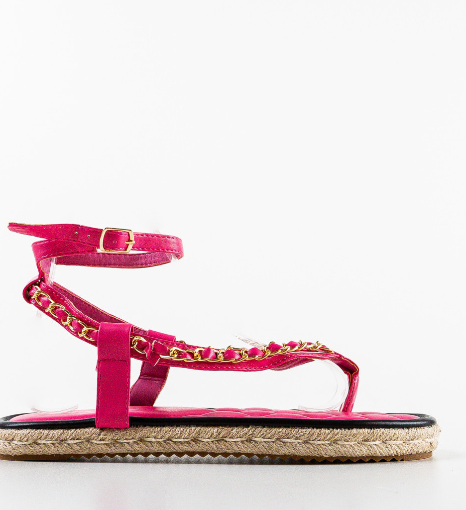 Sandale Dama Bouvet Fuchsia - Eleganță și Stil - imagine 5