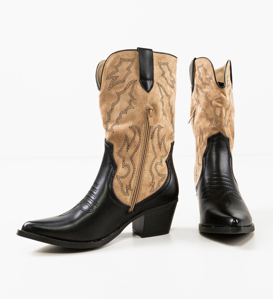 Cizme Dama Shanic Khaki | Confort și Stil Modern - imagine 6