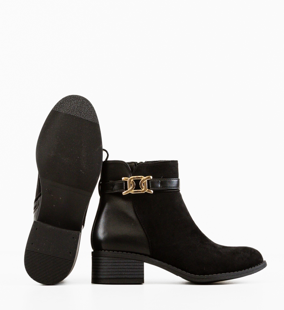 Ghete Dama Jamey Negre | Eleganță și Stil - imagine 5