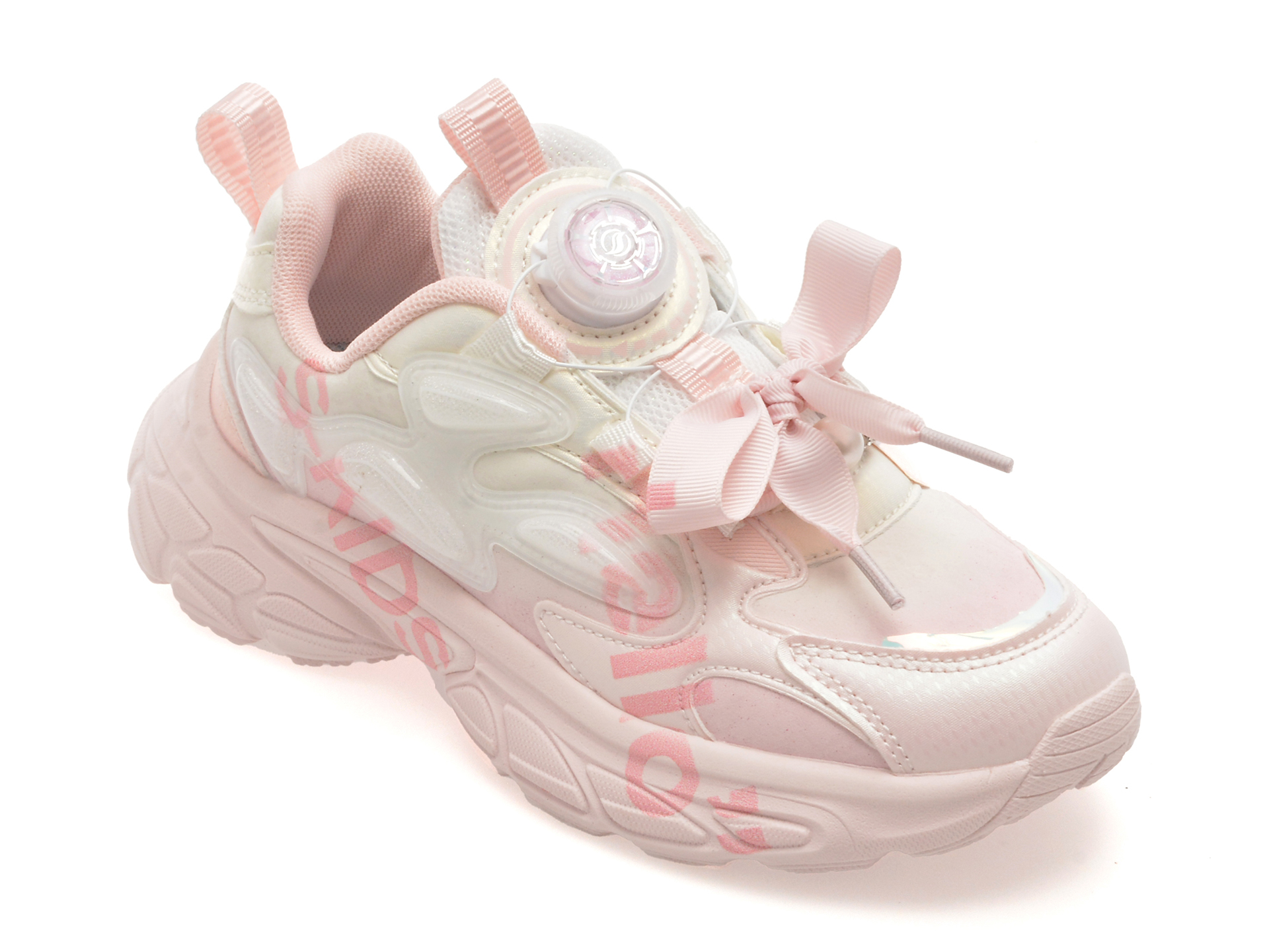 Pantofi Selection Kids Piele Eco Roz | Confort